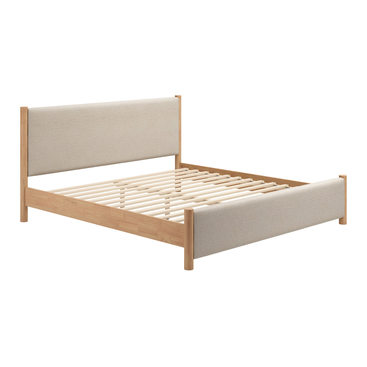 Hadi Beige & Natural King Bed