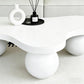 Nimbus Cloud Coffee Table – 46" Sculptural Three-Leg Table – view 11