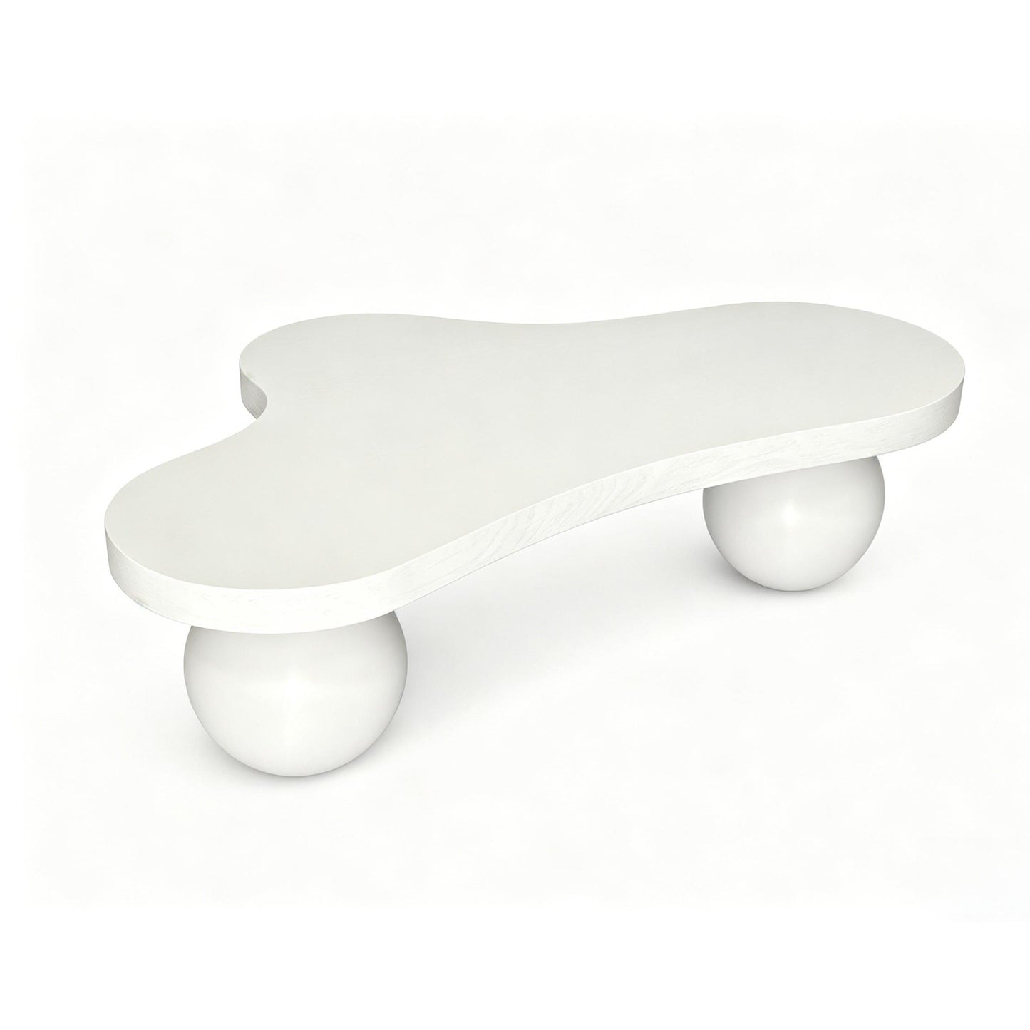 Nimbus Cloud Coffee Table – 46" Sculptural Three-Leg Table – view 13
