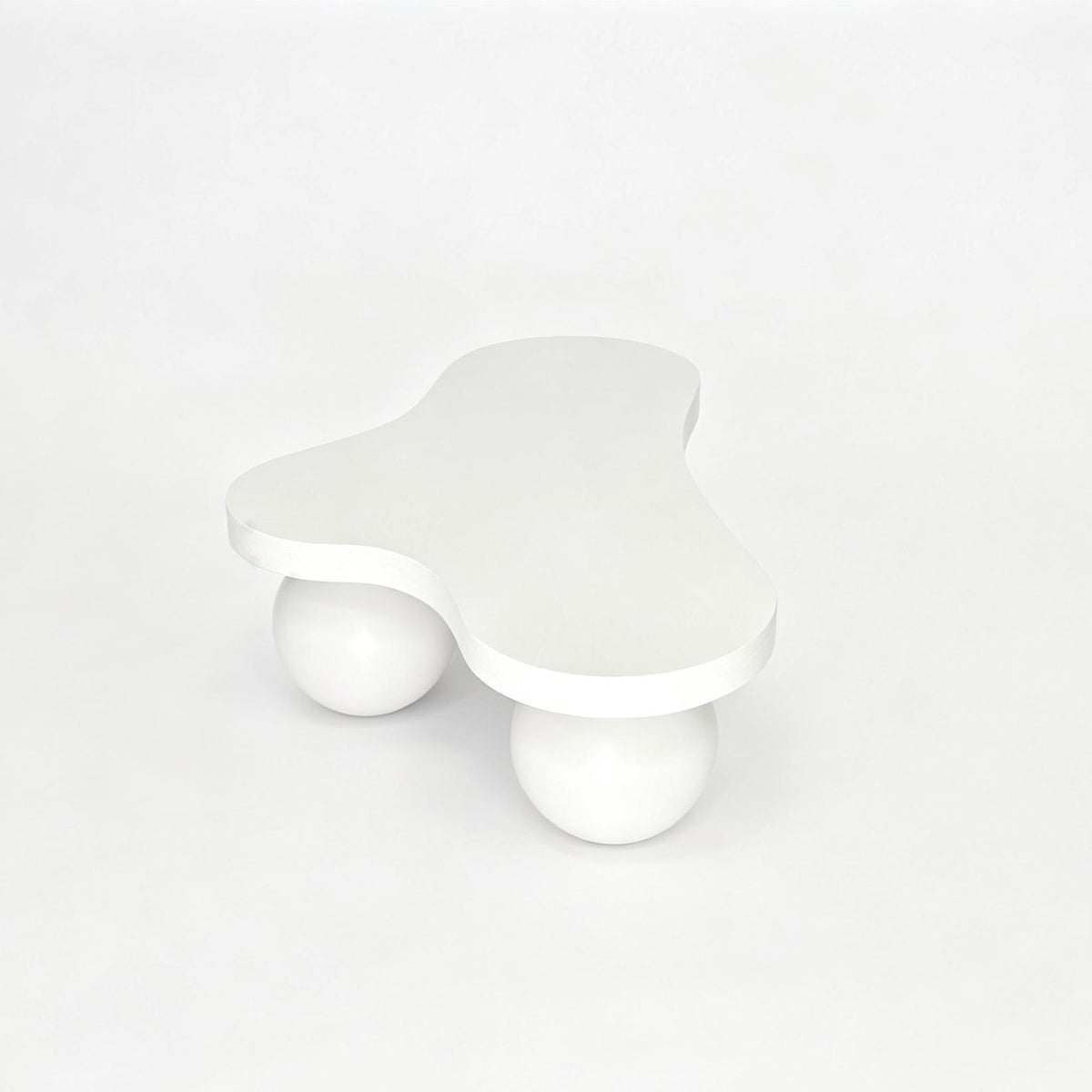 Nimbus Cloud Coffee Table – 46" Sculptural Three-Leg Table – view 19