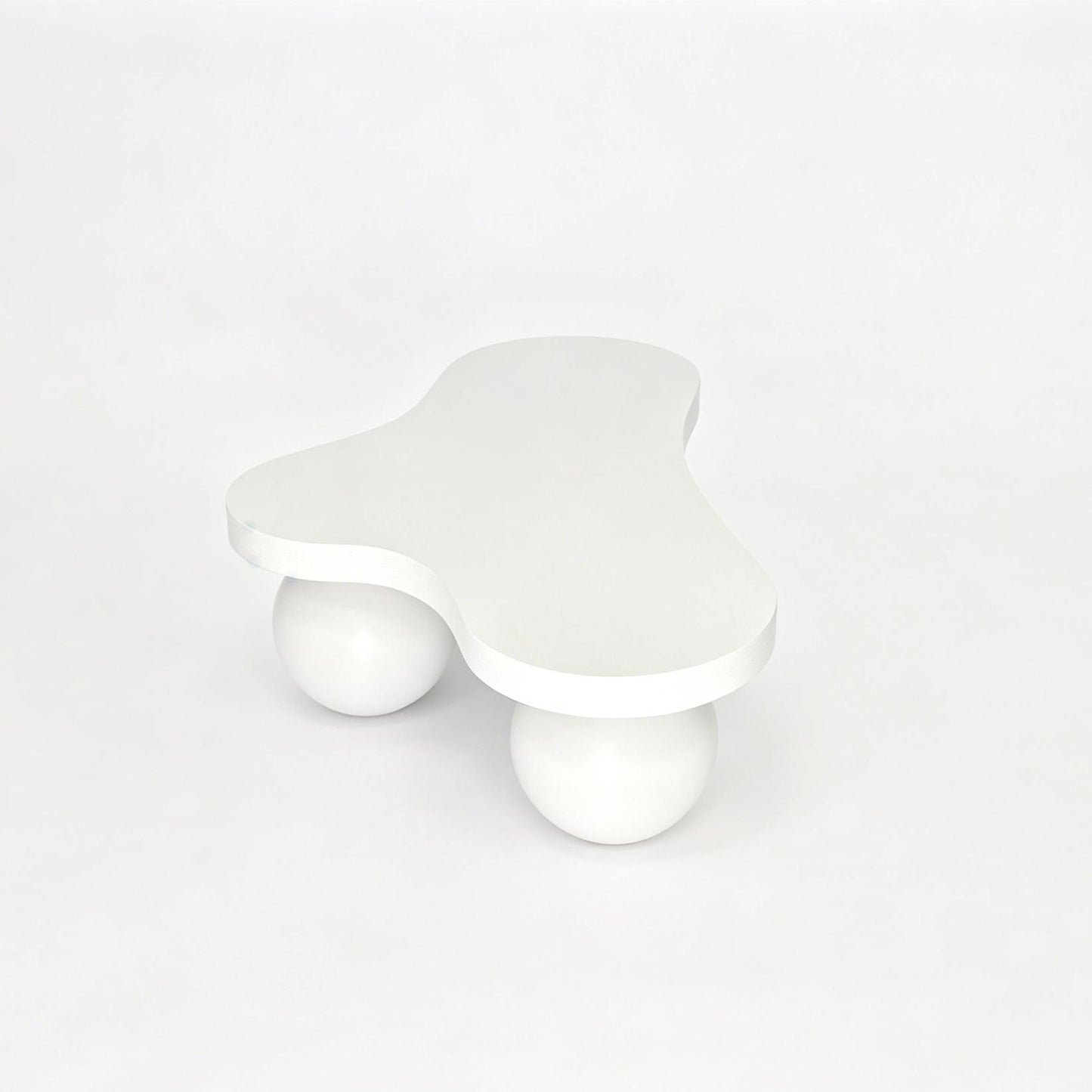 Nimbus Cloud Coffee Table – 46" Sculptural Three-Leg Table – view 19