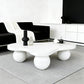 Nimbus Cloud Coffee Table – 46" Sculptural Three-Leg Table – view 7