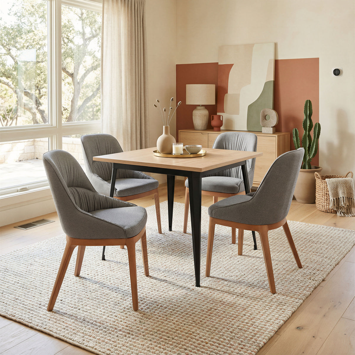 Ayr Dining Chair (Set of 2) in Slate Gray