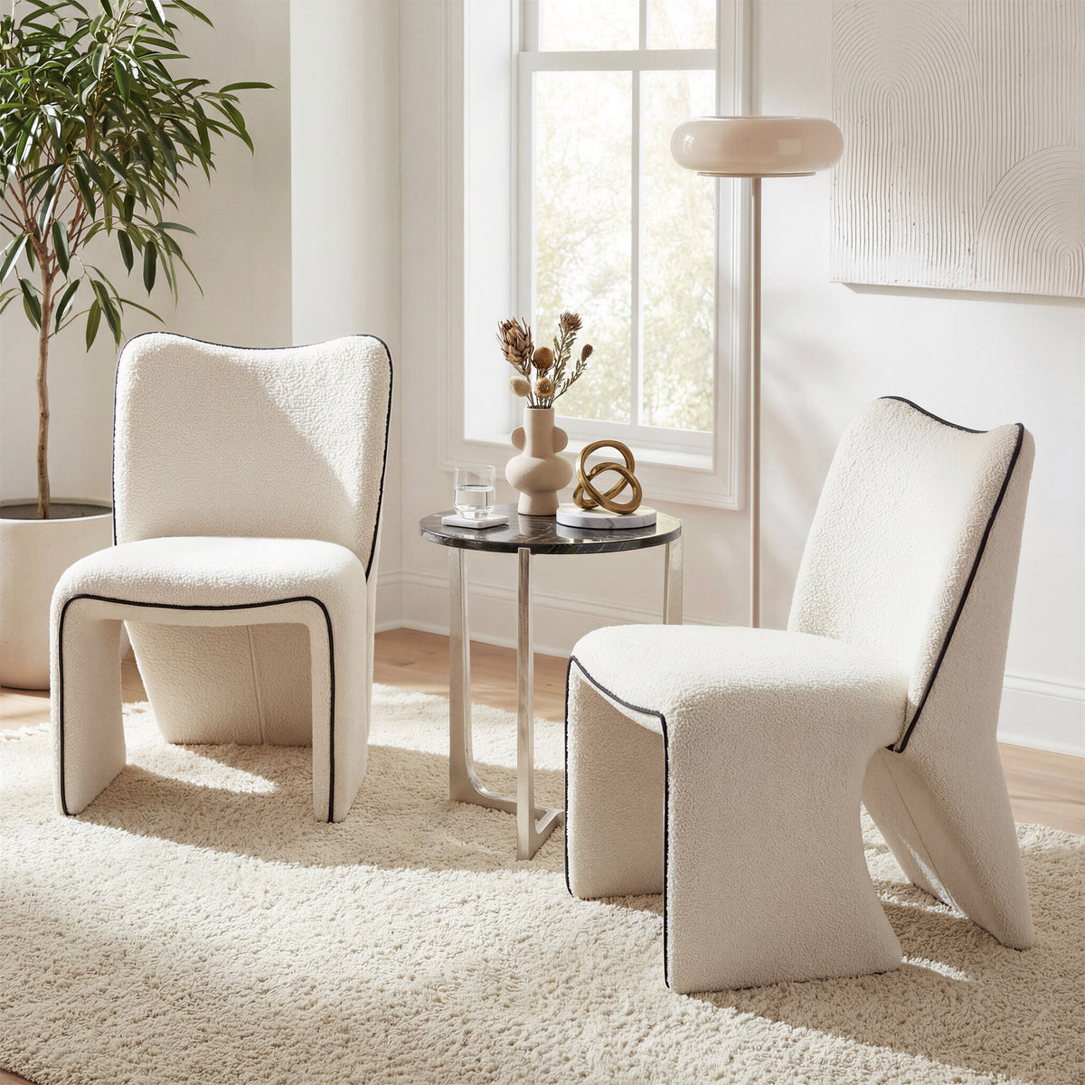 Novo Ivory Accent Chair