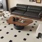 Nolwenn Dark Walnut Solid Wood & MDF Coffee Table – view 14