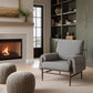 Klem Gray Accent Chair
