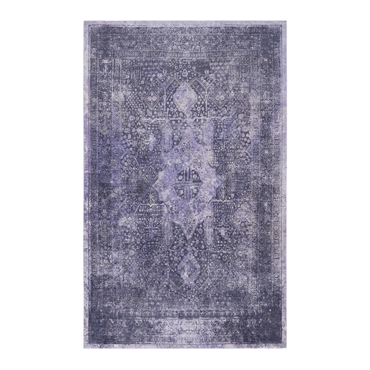 Odalys Anthracite Polyester Area Rug – view 2