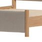 Hadi Beige & Natural King Bed