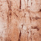 Orange Brown And White Abstract Washable Area Rug With UV Protection Area Rug | 9' x 13' texture detail.