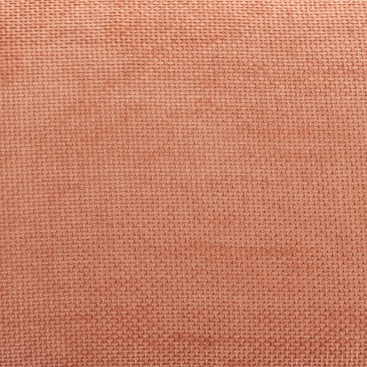 Close-up of Alis Orange Modular Sofa 107" modern polyester fabric texture in vibrant orange color.