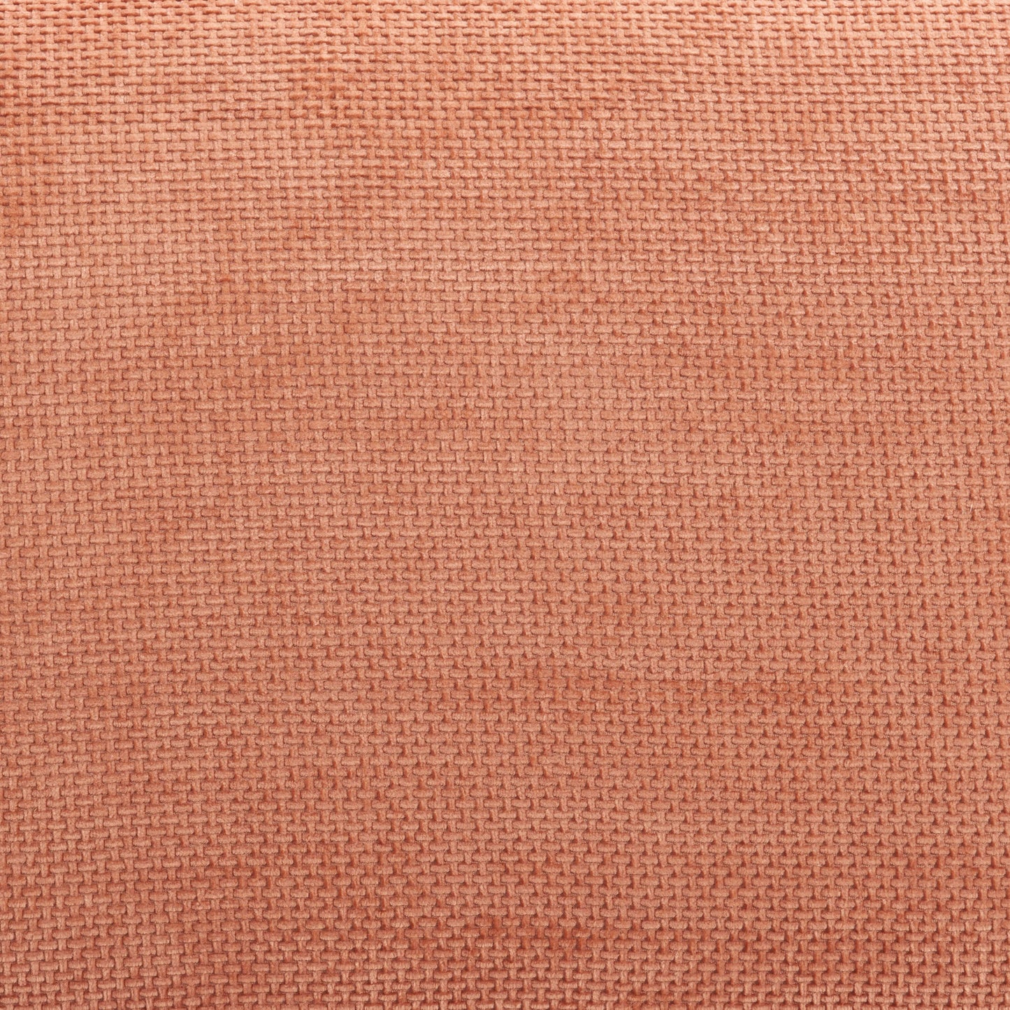 Close-up of Alis Orange Modular Sofa 107" modern polyester fabric texture in vibrant orange color.