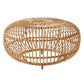 Ottawa Faux Rattan Weave Round Coffee Table – 29.5" Handcrafted Indoor-Outdoor Accent Table – view 5