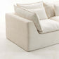 Oversized Cloud Couch Modular Loveseat 74.8" | Deep Seat Velvet 2-Seater Sofa with soft, supportive cushions.