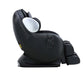 Pacari Black PU Leather Power 2D Massage Chair in sleek black design, showcasing modern aesthetics and full-body comfort.