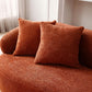 Percival Orange Boucle Sofa – 86.6" Sofa – view 4