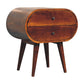 Perrin Brown Solid Wood Nightstand – 21.6" Nightstand – view 3