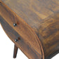 Perrin Brown Solid Wood Nightstand – 21.6" Nightstand – view 5
