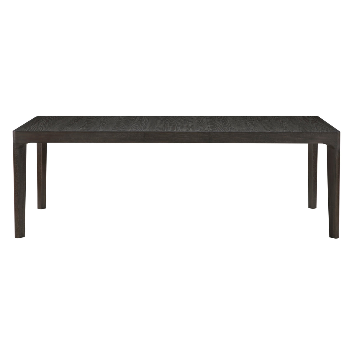 Perrine Black Wood Dining Set – 5-Piece Extendable Table & 4 Curved-Back Side Chairs – view 3