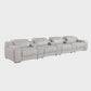 169" Italian Leather Power Reclining Sofa with USB Charging | Oversized Luxury Recliner