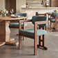 Poly Moss Gray & Walnut Dining Chair