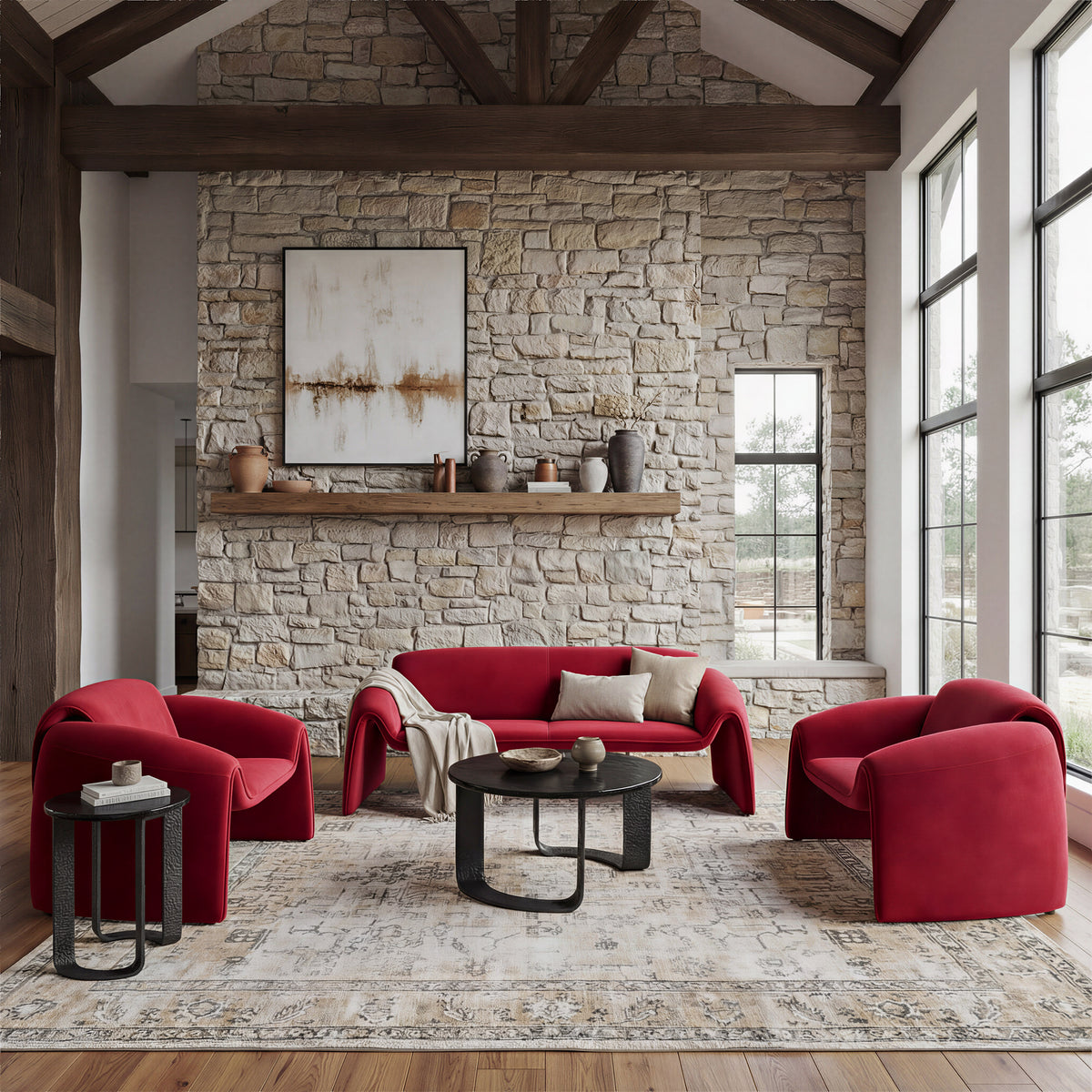 Divin Black Coffee Table