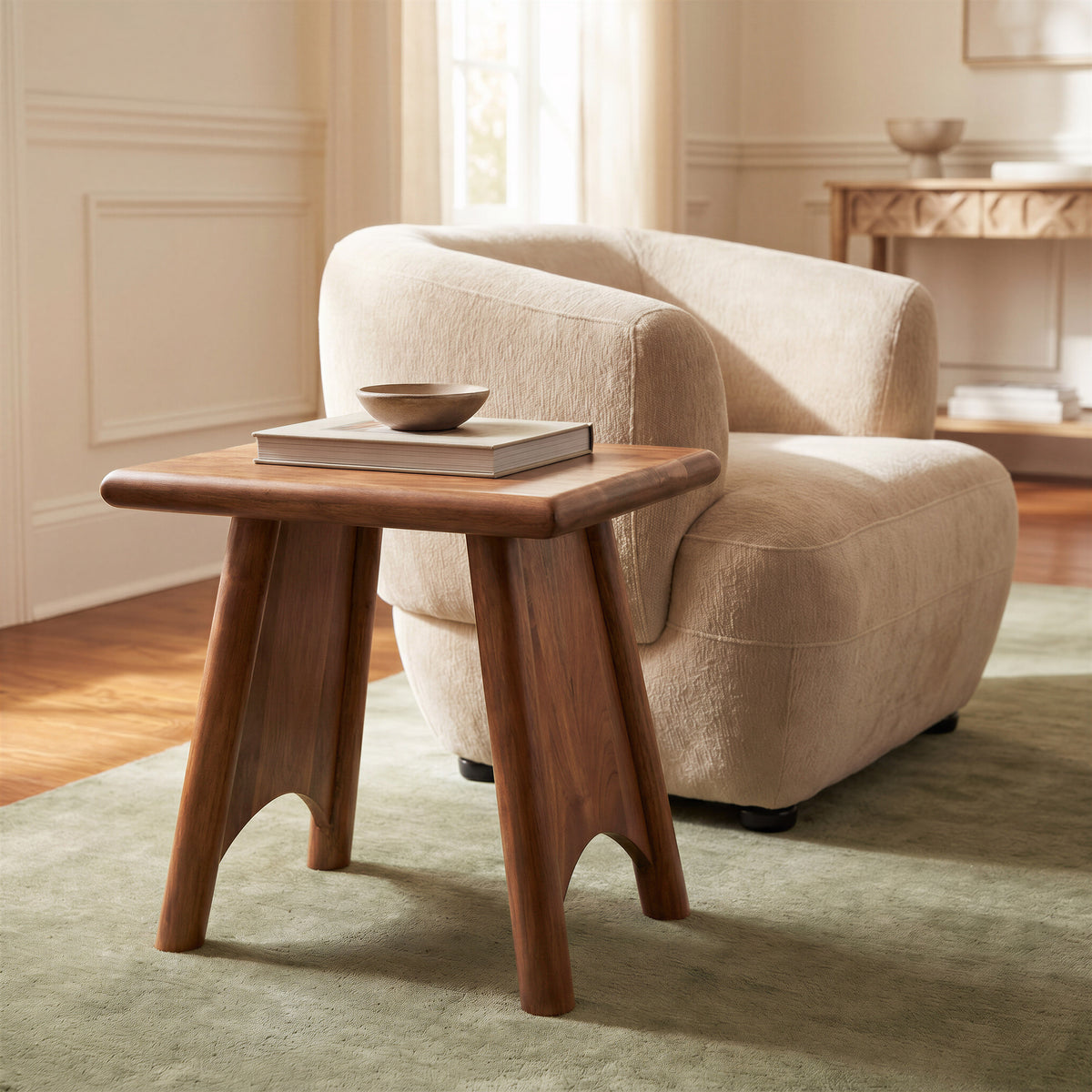 Bekker Golden Beige Accent Chair