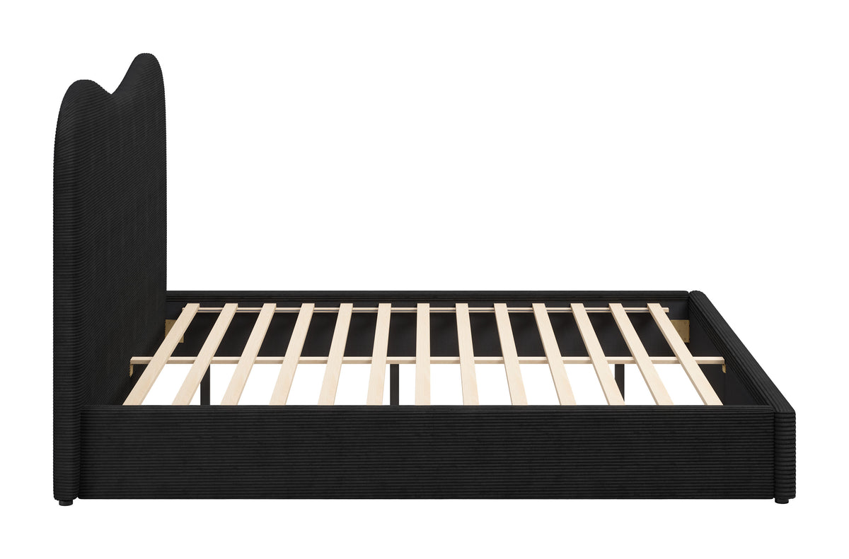 Sele Black King Bed