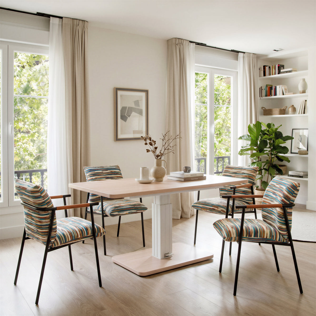 Reduga Multicolor Dining Chair