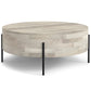 Rayburn White Wood Coffee Table – 38" Coffee Table