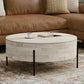 Rayburn White Wood Coffee Table – 38" Coffee Table – view 2