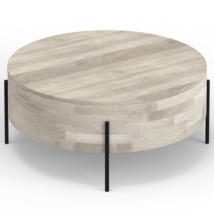 Rayburn White Wood Coffee Table – 38" Coffee Table – view 4