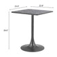 Spot Bistro Table in Black