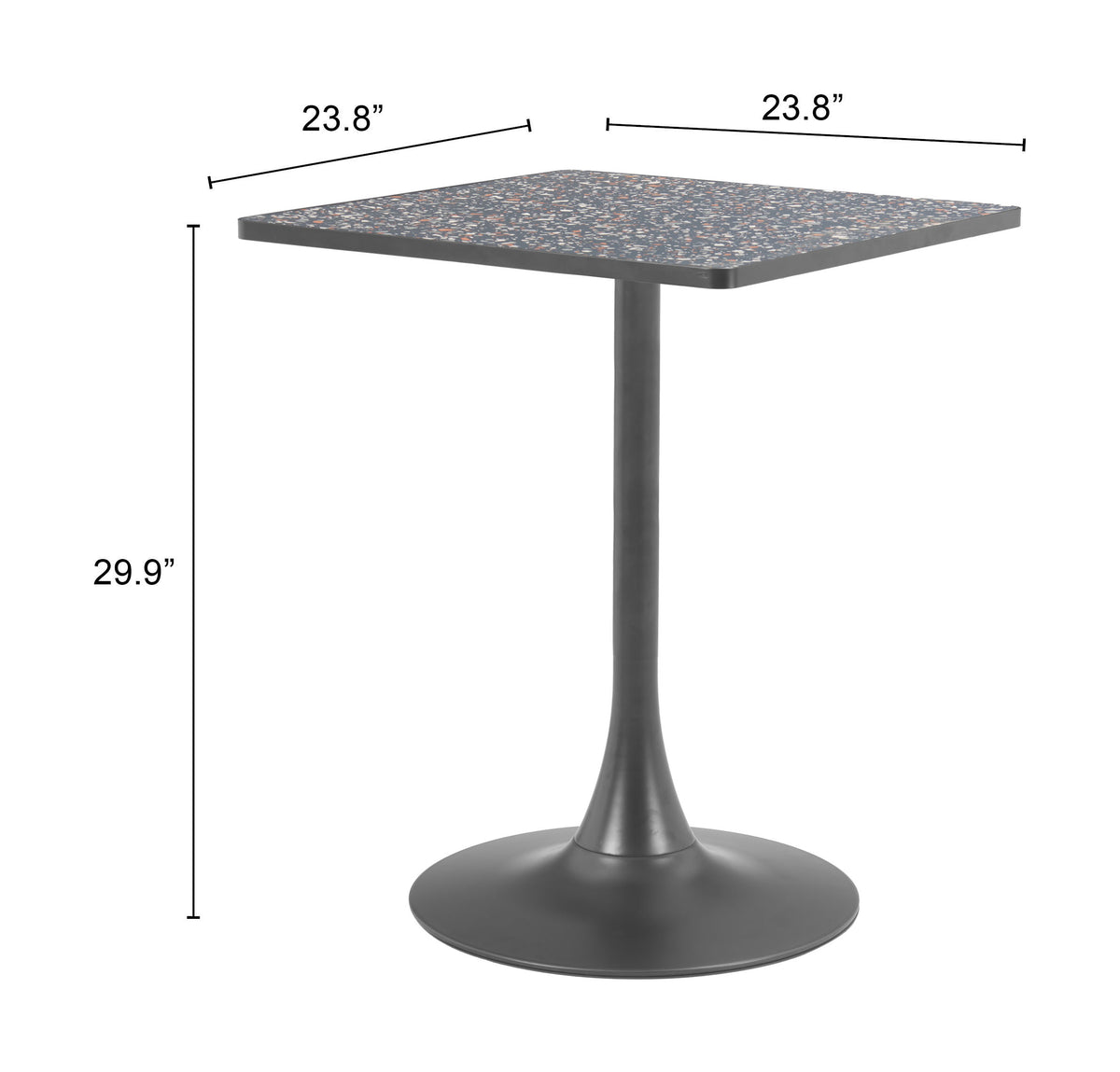 Spot Bistro Table in Black