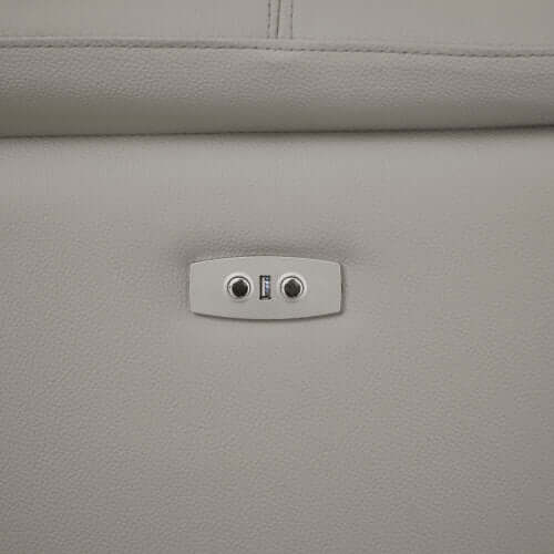 USB charging port for the Wall-Hugger Power Reclining Leather Sectional – 4 Seat L-Shape Recliner Sofa with USB (144")