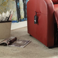 Ricardo Red PU Recliner – 28"W Recliner – view 6
