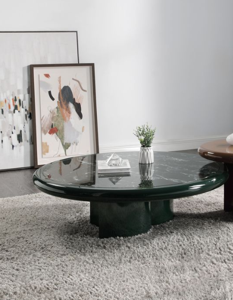 Ronald Dark Green MDF Coffee Table – 47" Coffee Table – view 2