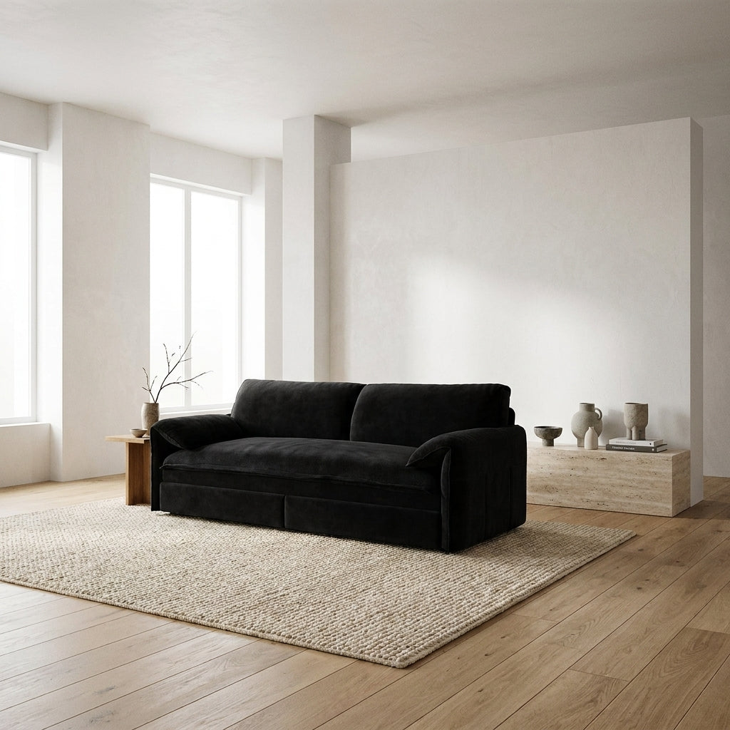 Rosalind Convertible Sleeper Sofa – 66" Queen Pull-Out Bed – view 2