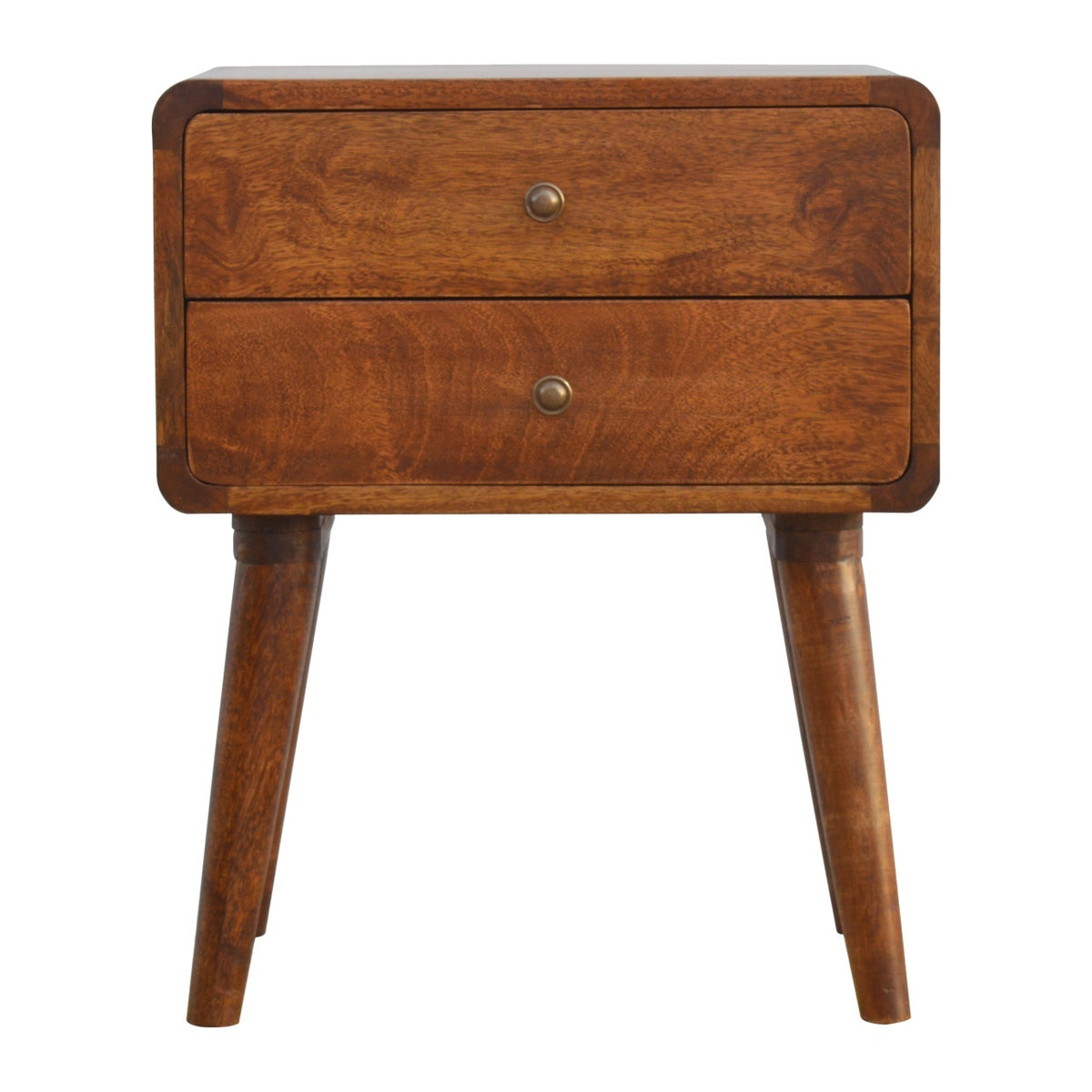 Roscoe Chestnut Solid Wood Nightstand – 17.7" Nightstand – view 3
