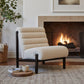 Maki Beige Accent Chair