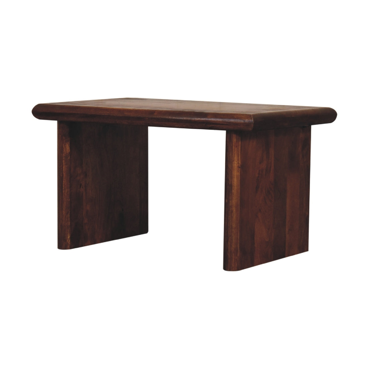 Sabine Chestnut Solid Wood Coffee Table – 19.69" Rectangular Coffee Table – view 4