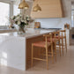 Bandani Tan Counter Stool