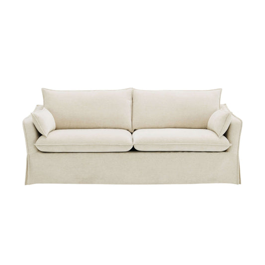 Shane Beige Linen Sofa