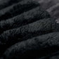 Close-up of soft, plush black corduroy fabric used in Modern Corduroy Deep Seat Loveseat Sofa – Comfy Couch.