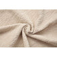 Close-up of soft, textured chenille fabric in light beige, ideal for the Boneless Modular Chenille Sectional Sofa – 99” Curved Chaise Compression Couch (White).
