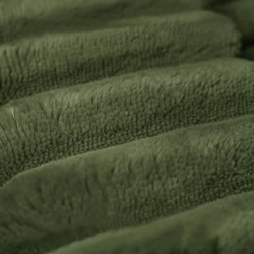 Close-up of soft green corduroy fabric texture from the Modern Corduroy Deep Seat Loveseat Sofa – Comfy Couch (4 Colors and 3 Sizes).