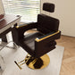Sterling Hydraulic Barber Chair – 360° Swivel Salon Chair – view 4