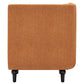 Malben Brown Corner Chair