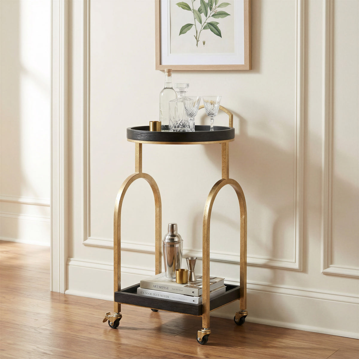 Zukei Black Bar Cart