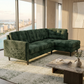 Talmadge L-Shaped Sectional Sofa – Made in USA, 2 Fabric Options – view 16