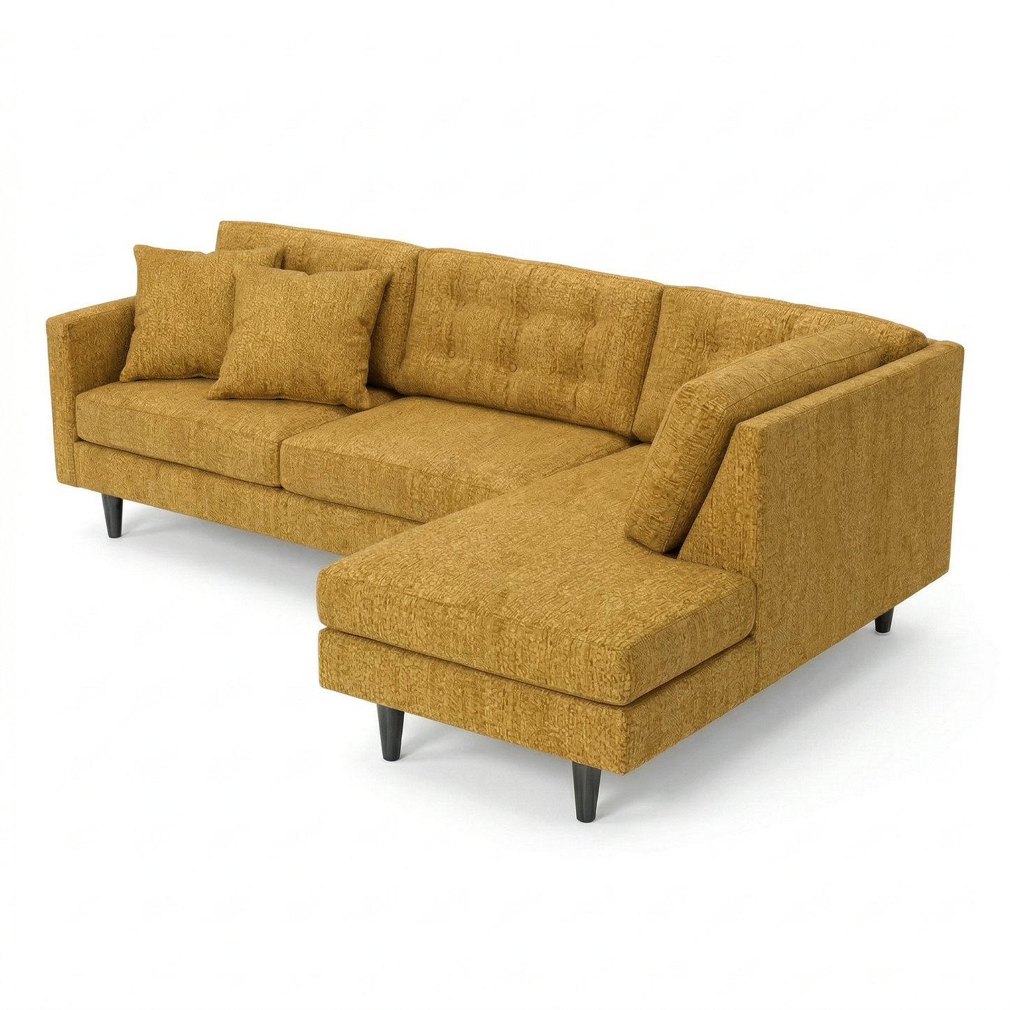 Talmadge L-Shaped Sectional Sofa – Made in USA, 2 Fabric Options – view 9